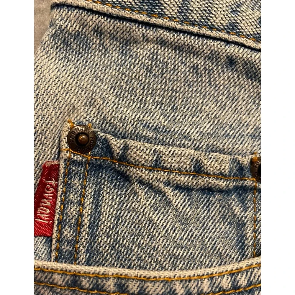 Vintage Fornari Jeans Womens 28 Blue Light Wash Denim 90s Italian Hi Rise Cotton - Picture 3 of 16